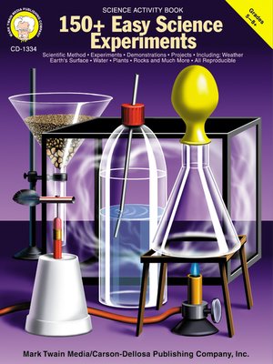 cover image of 150+ Easy Science Experiments, Grades 5 - 8